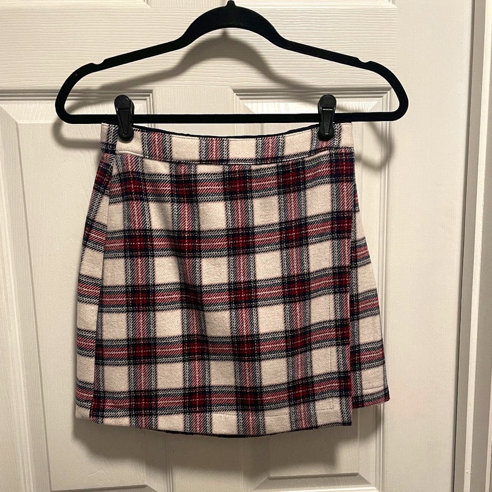 X-Small Plaid Abercrombie Skort